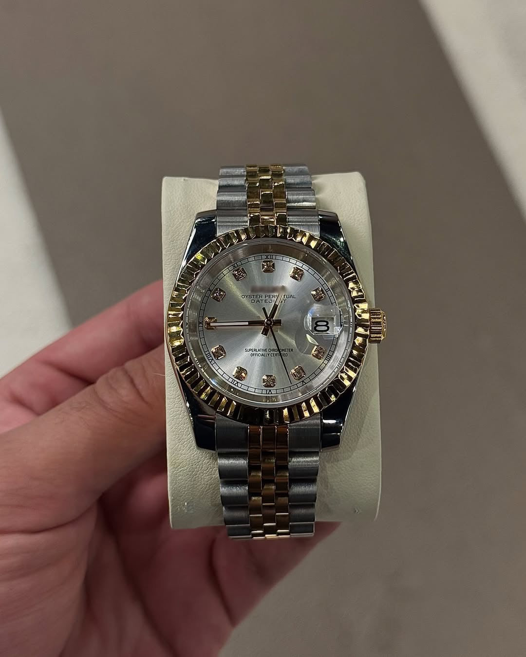 Golden Luxe Diamond Dial