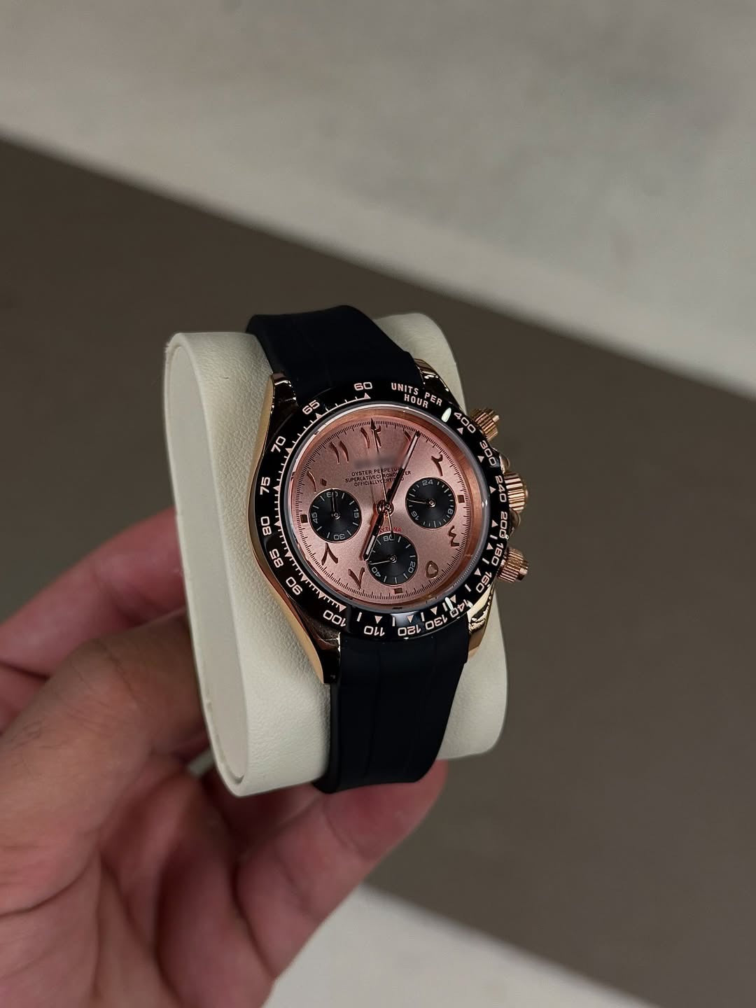 Champagne Pink Arabic Dial