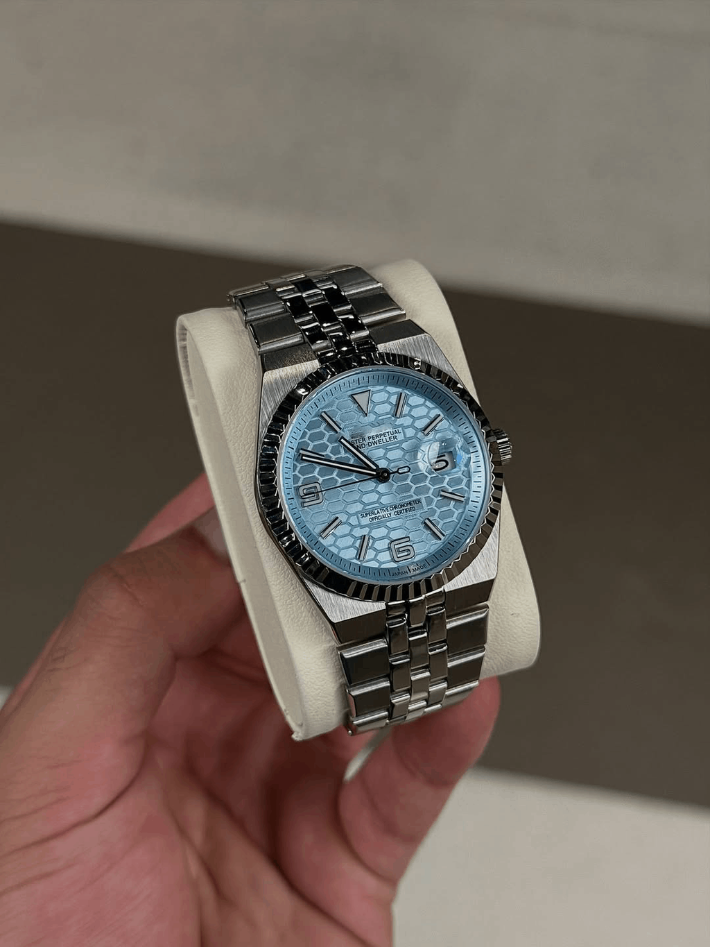Adventure Ice blue Dial