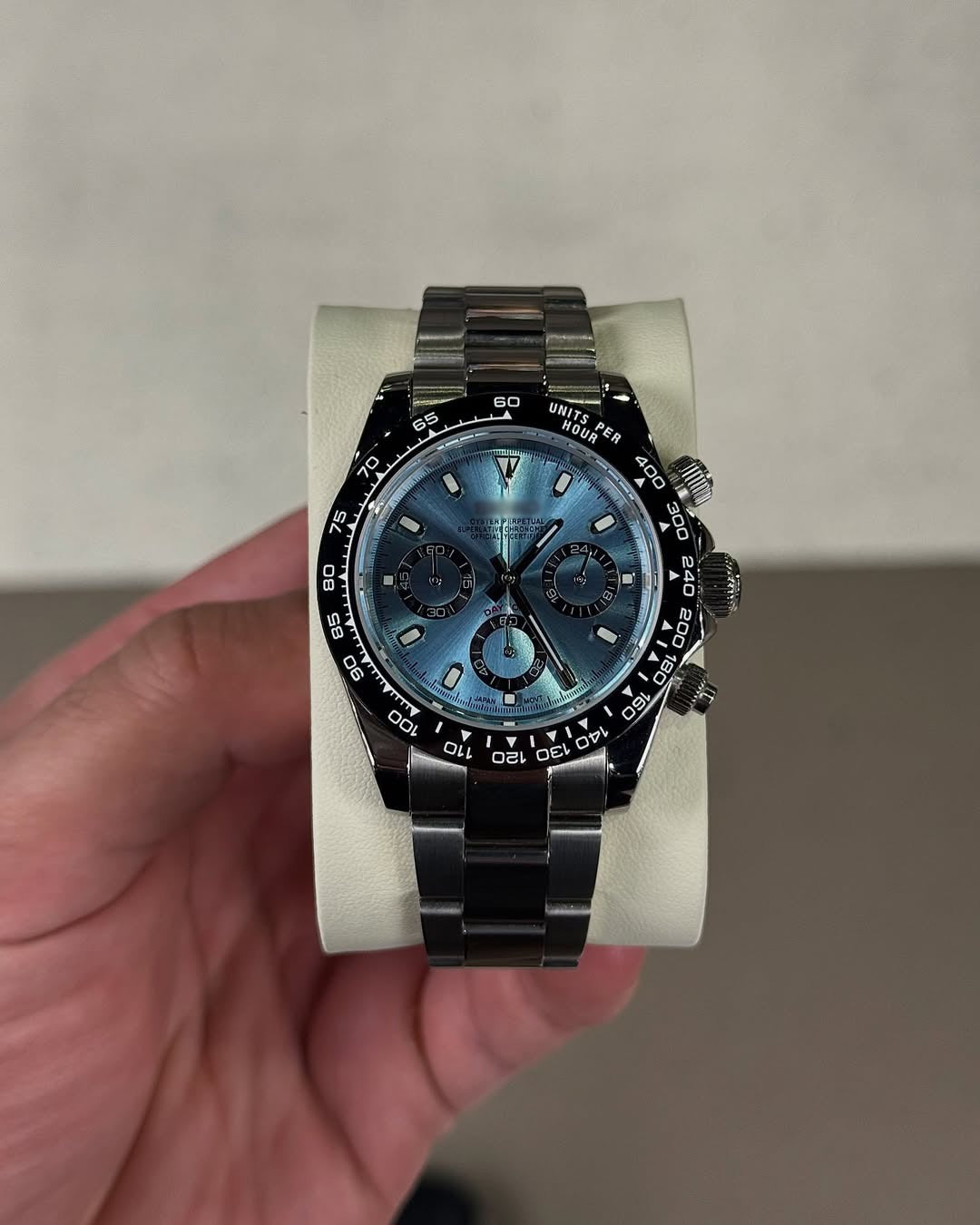 Ice Blue Roman Dial