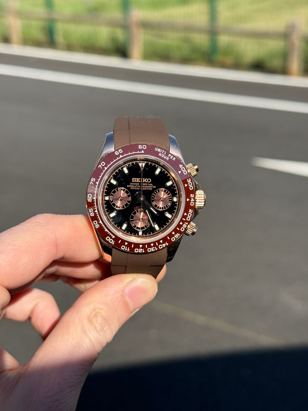 Chronographe Bronze