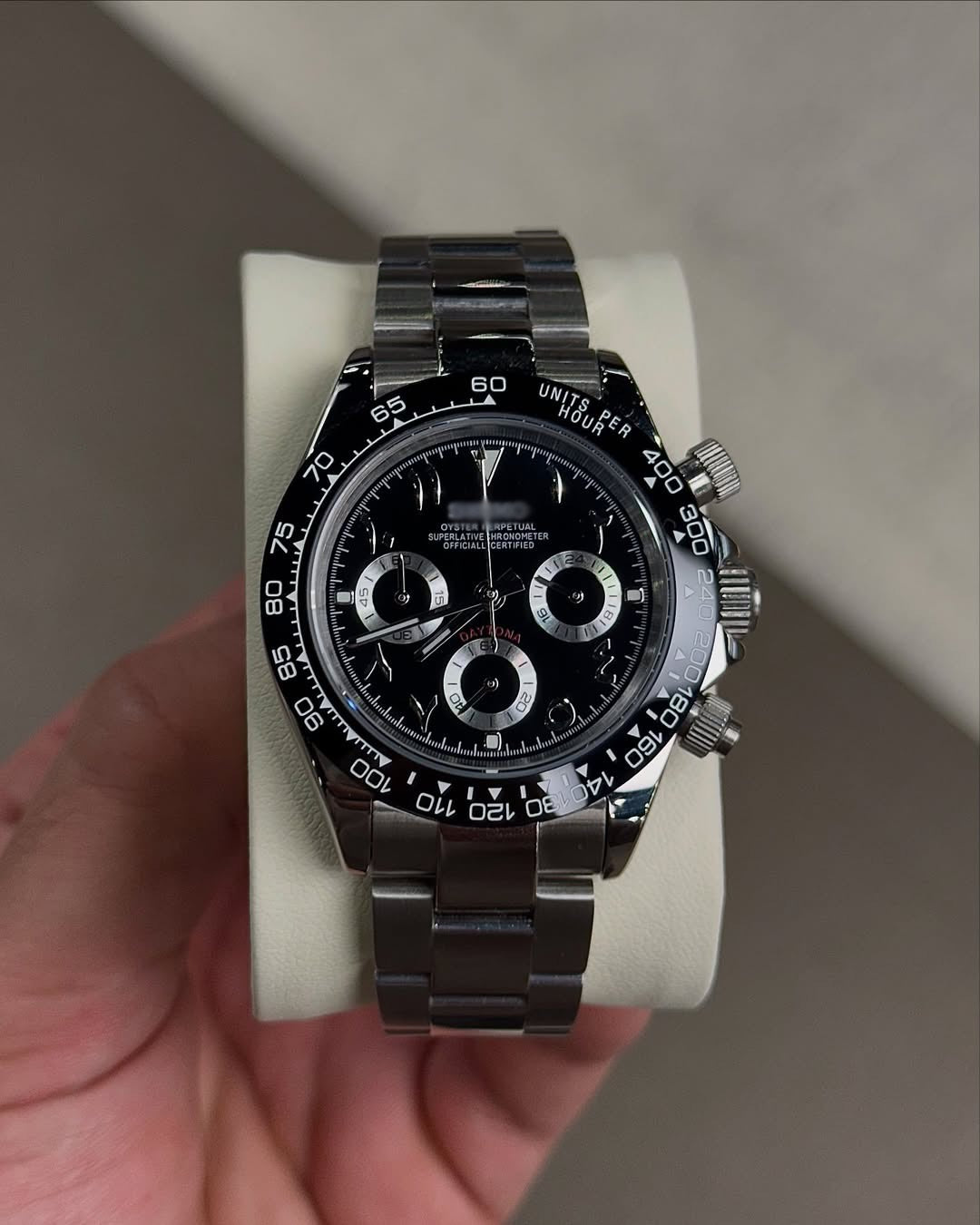 Panda Black Arabic Dial