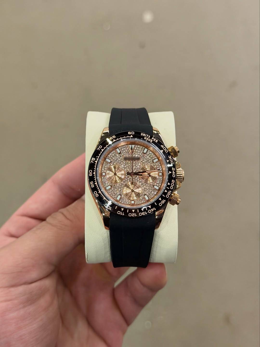 Black Chronograph Flex